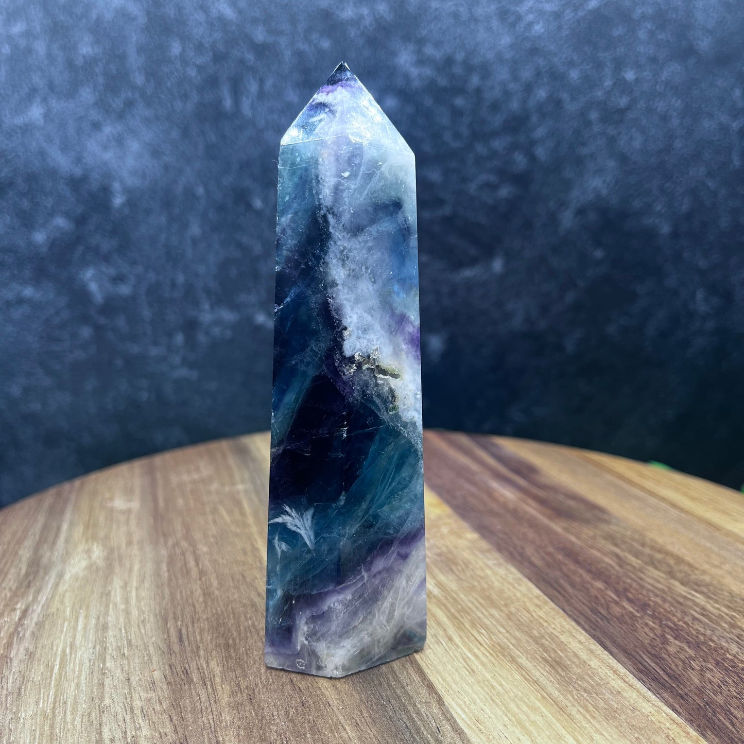 Snow Fluorite Tower