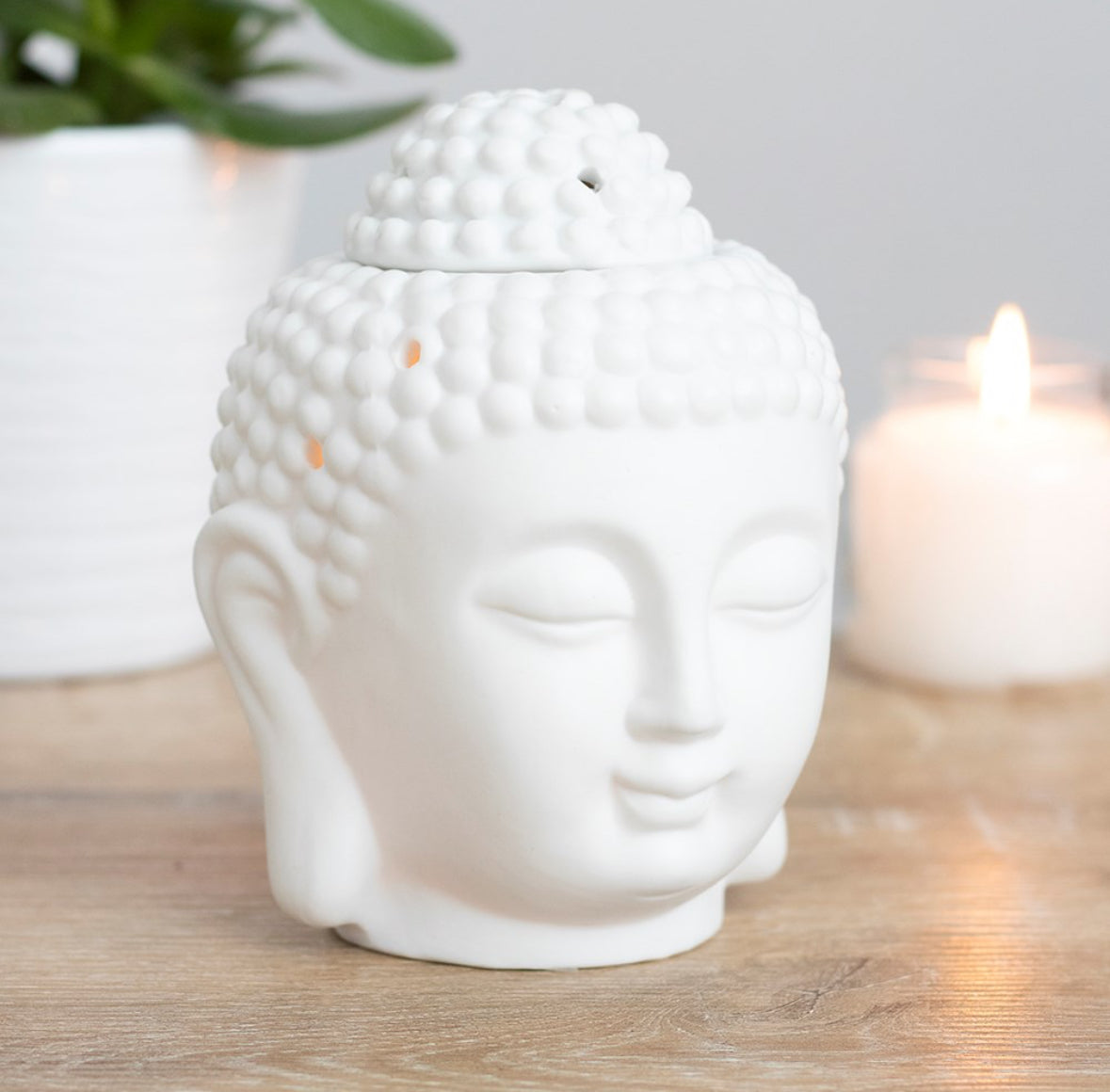 Buddha Head Oil Burner