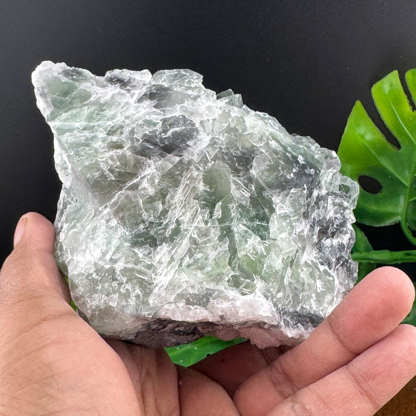 Chunky Glassy Green Fluorite Specimen