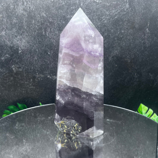 Purple Fluorite Tower