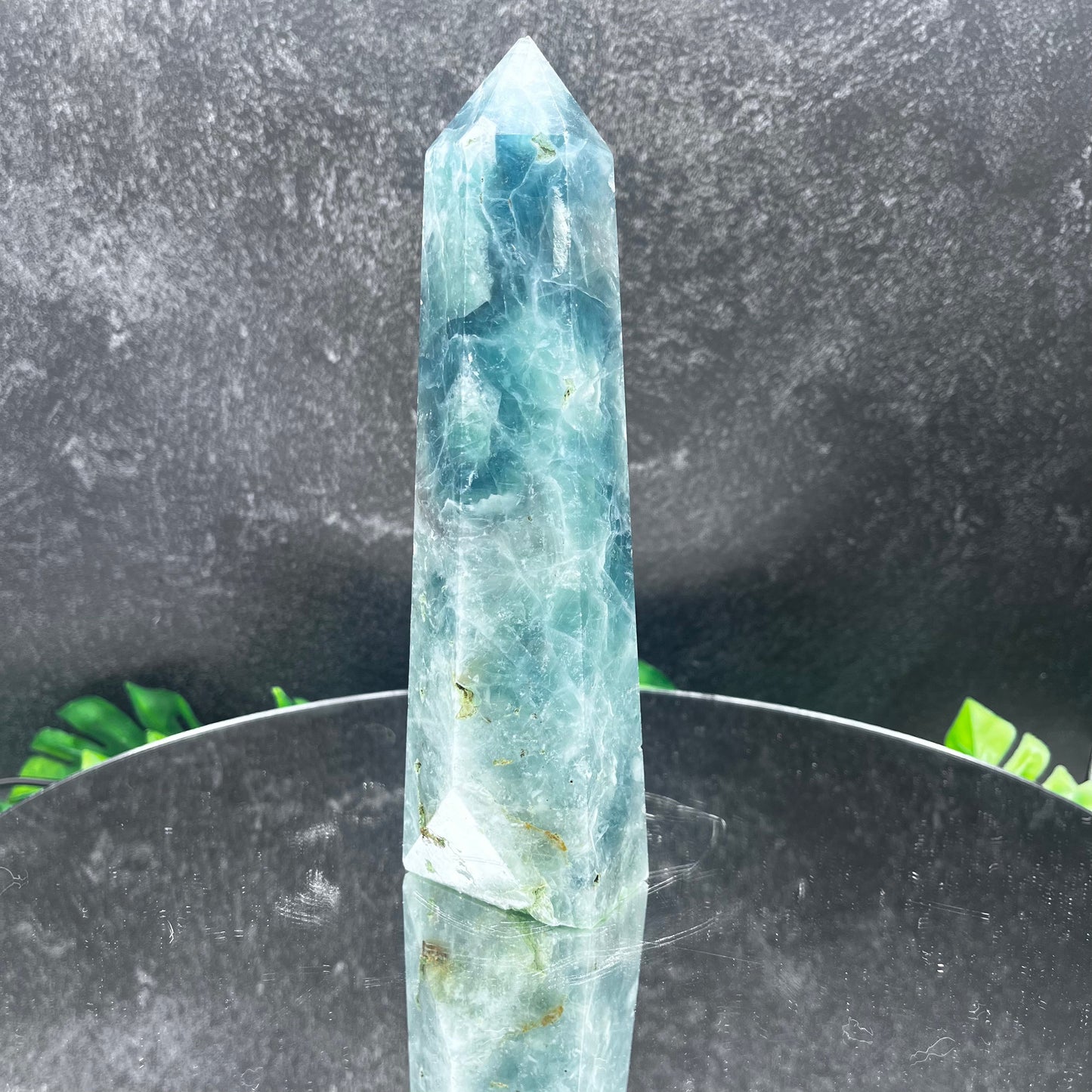 Green Fluorite Tower