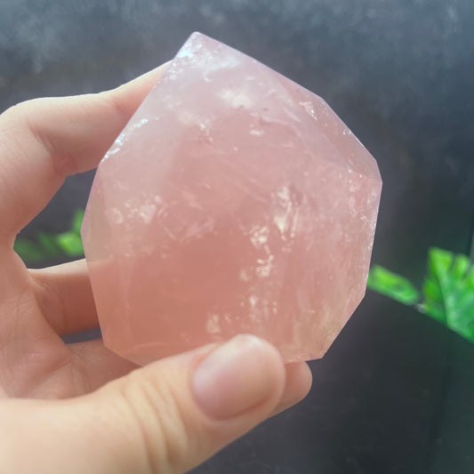 Mozambique Rose Quartz Freeform