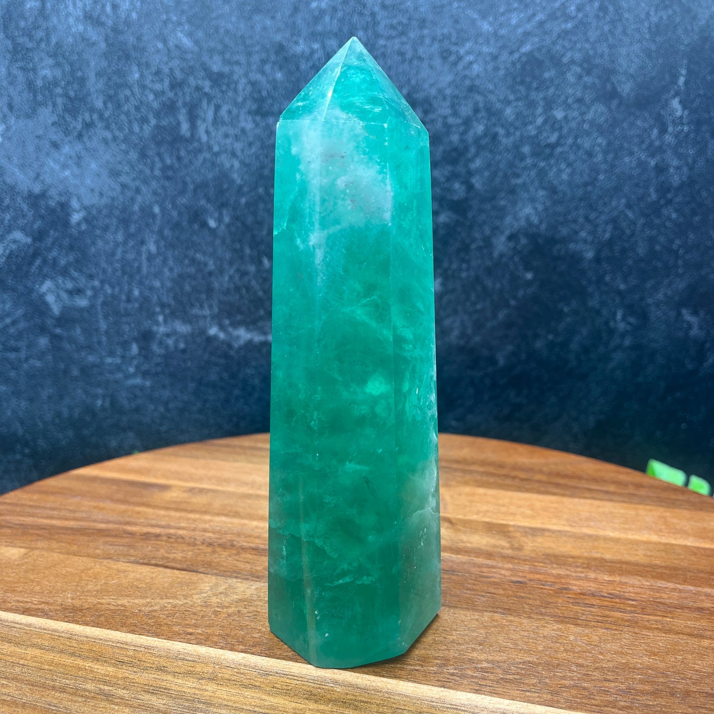 Green Fluorite Tower