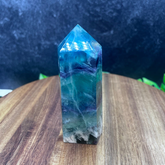 Rainbow Fluorite Tower