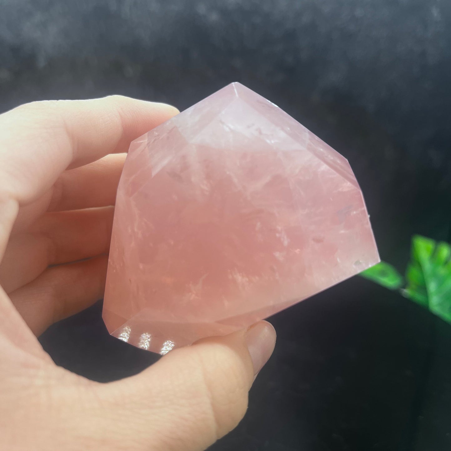 Mozambique Rose Quartz Freeform