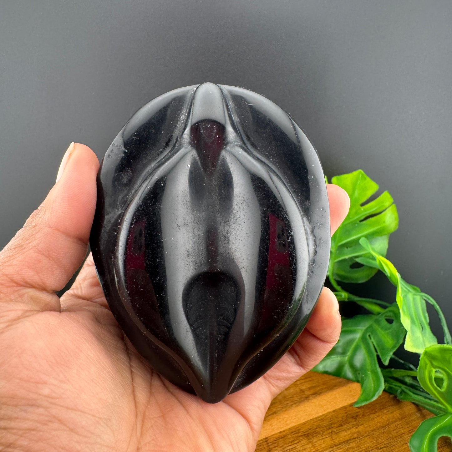 Black Obsidian Flower of Life