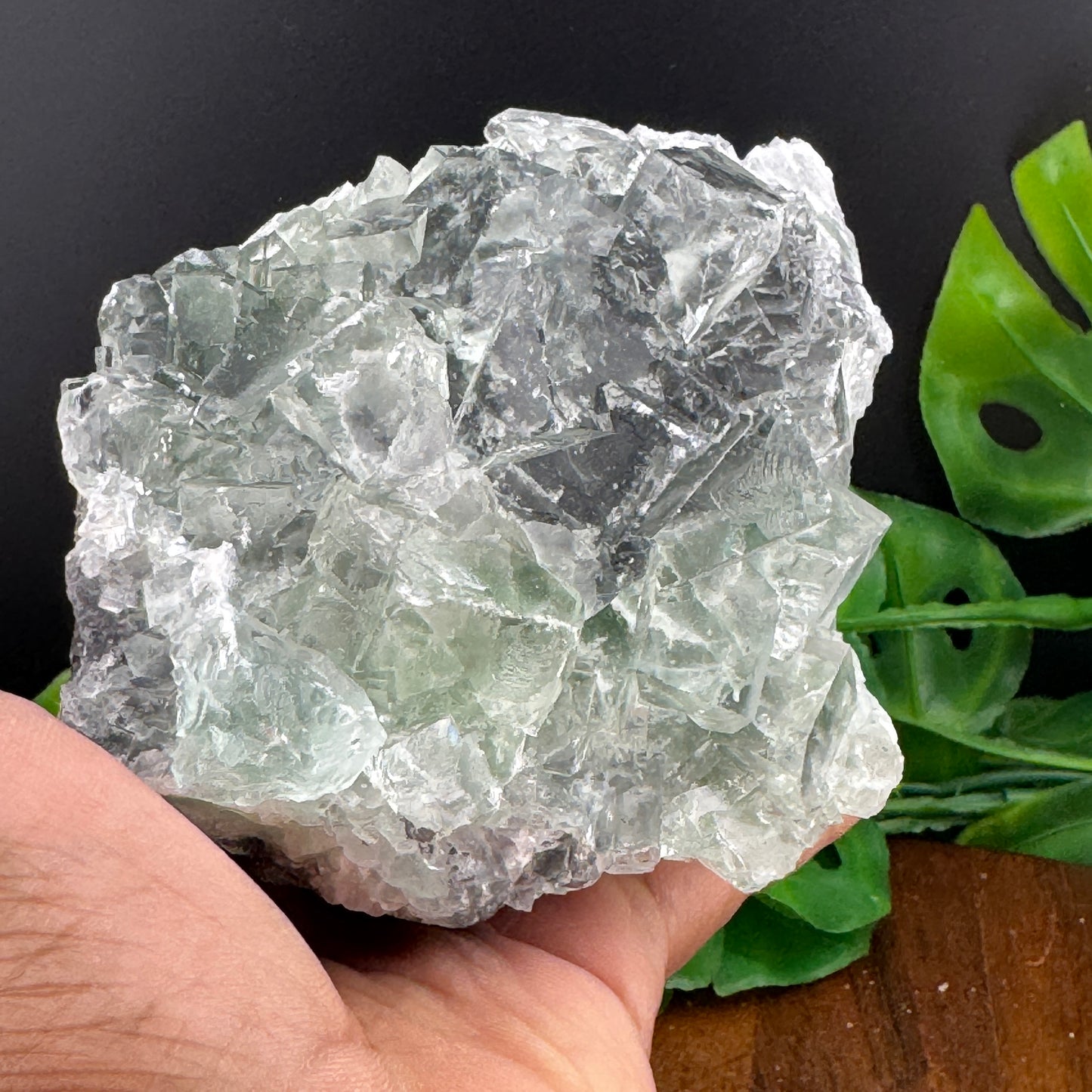 Chunky Glassy Green Fluorite Specimen