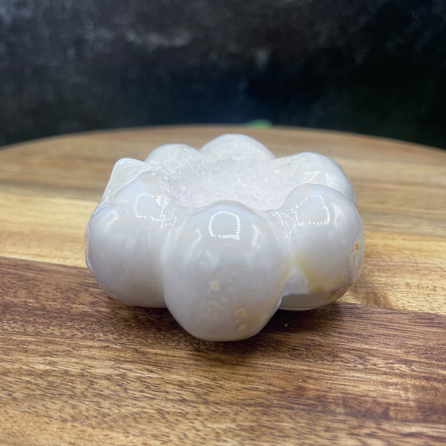 Druzy Agate Pumpkin