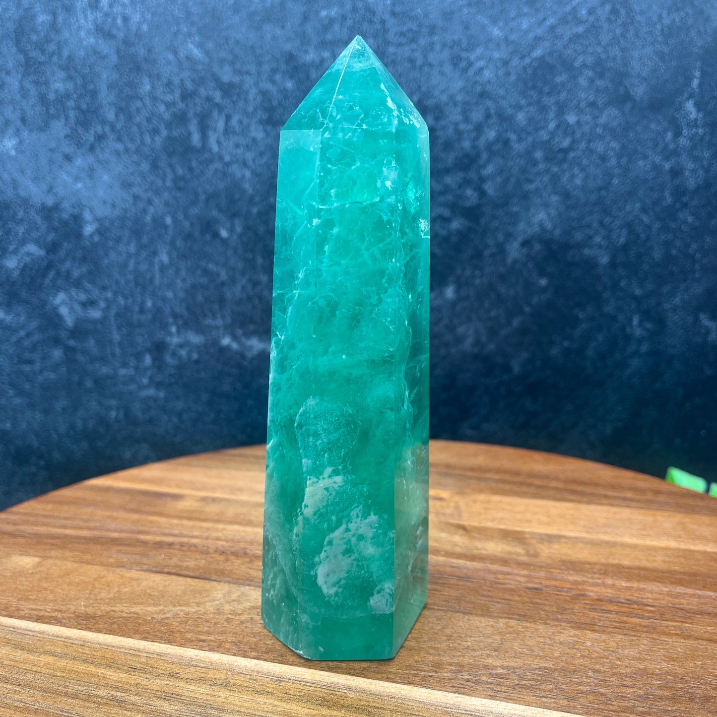 Green Fluorite Tower