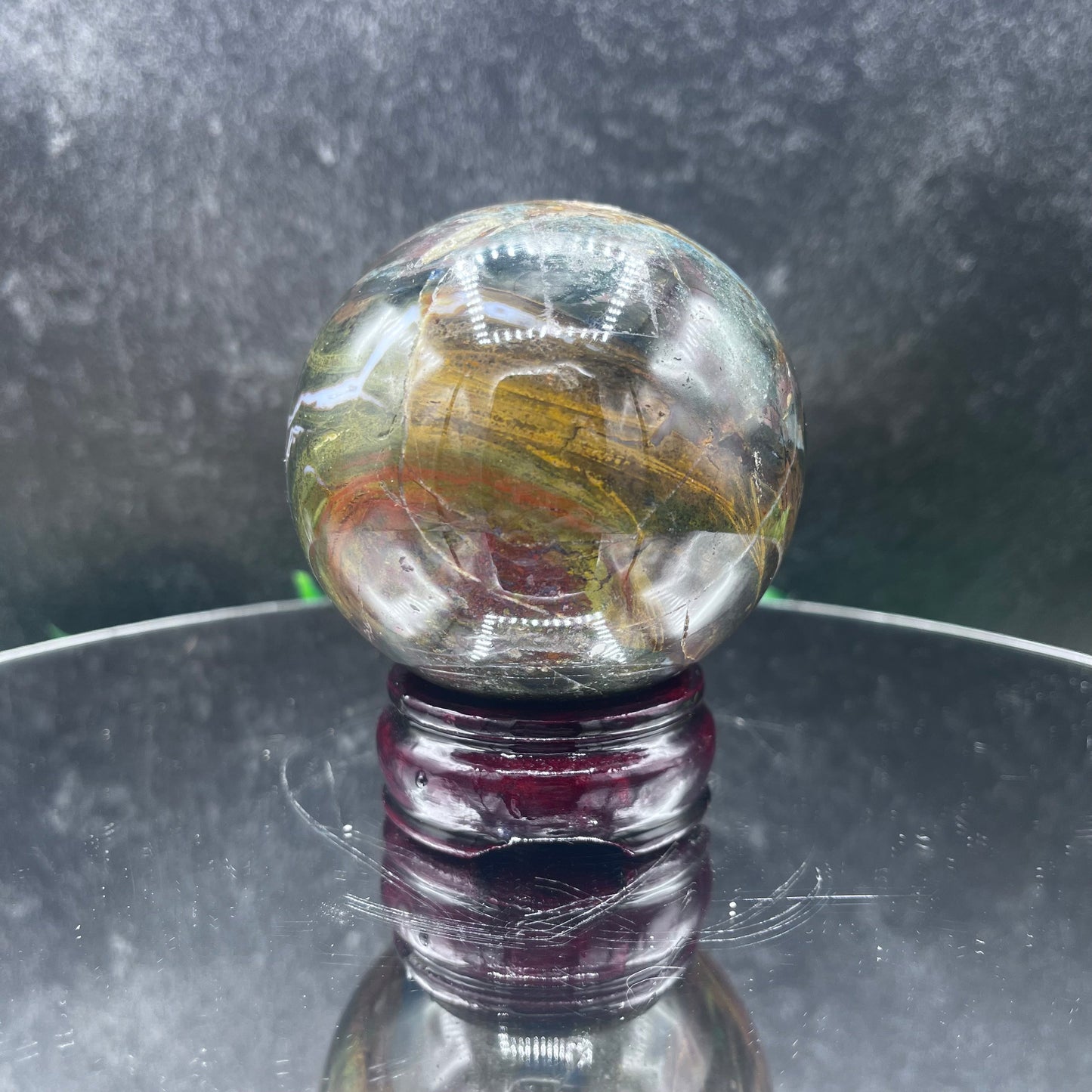 Moss Agate Sphere
