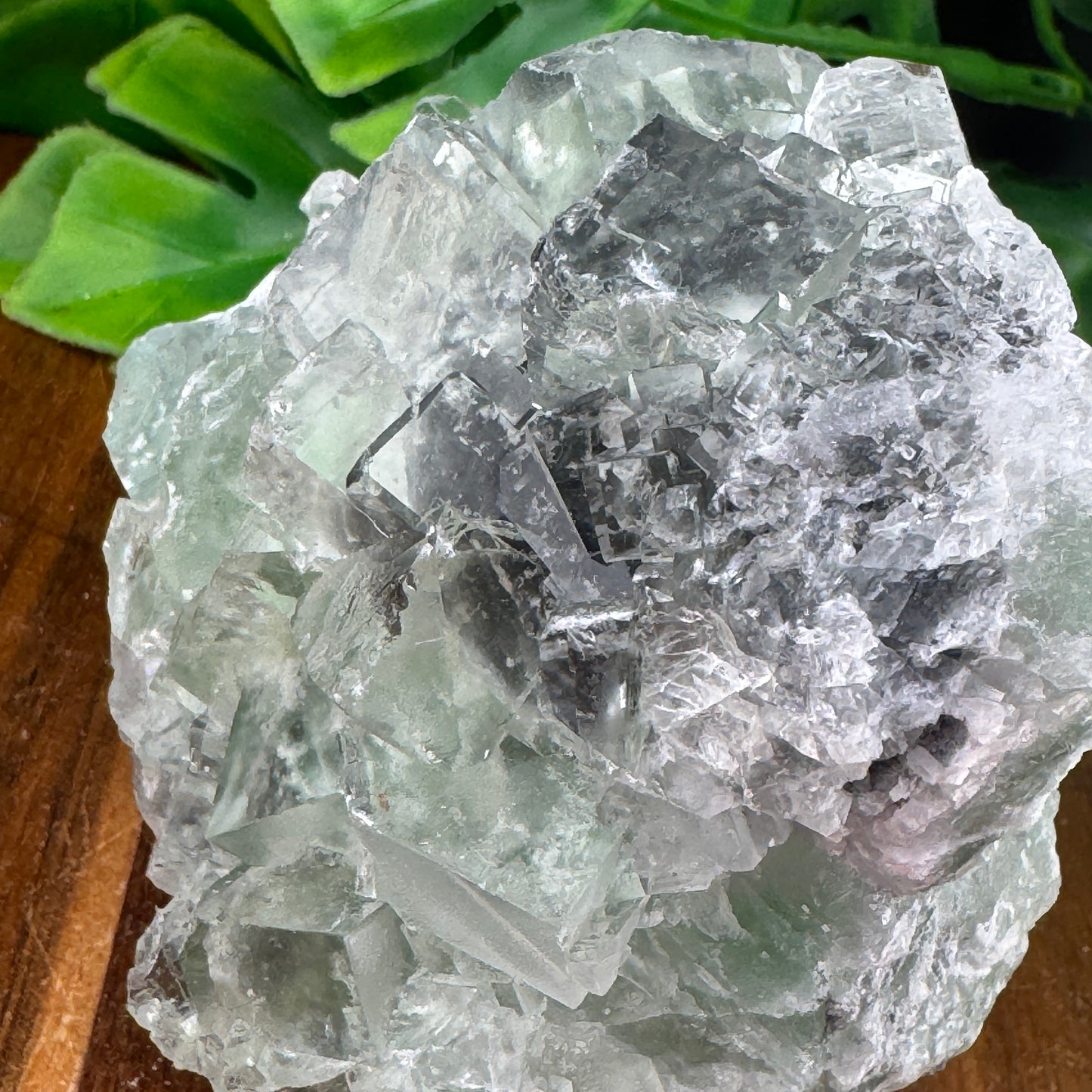 Chunky Glassy Green Fluorite Specimen