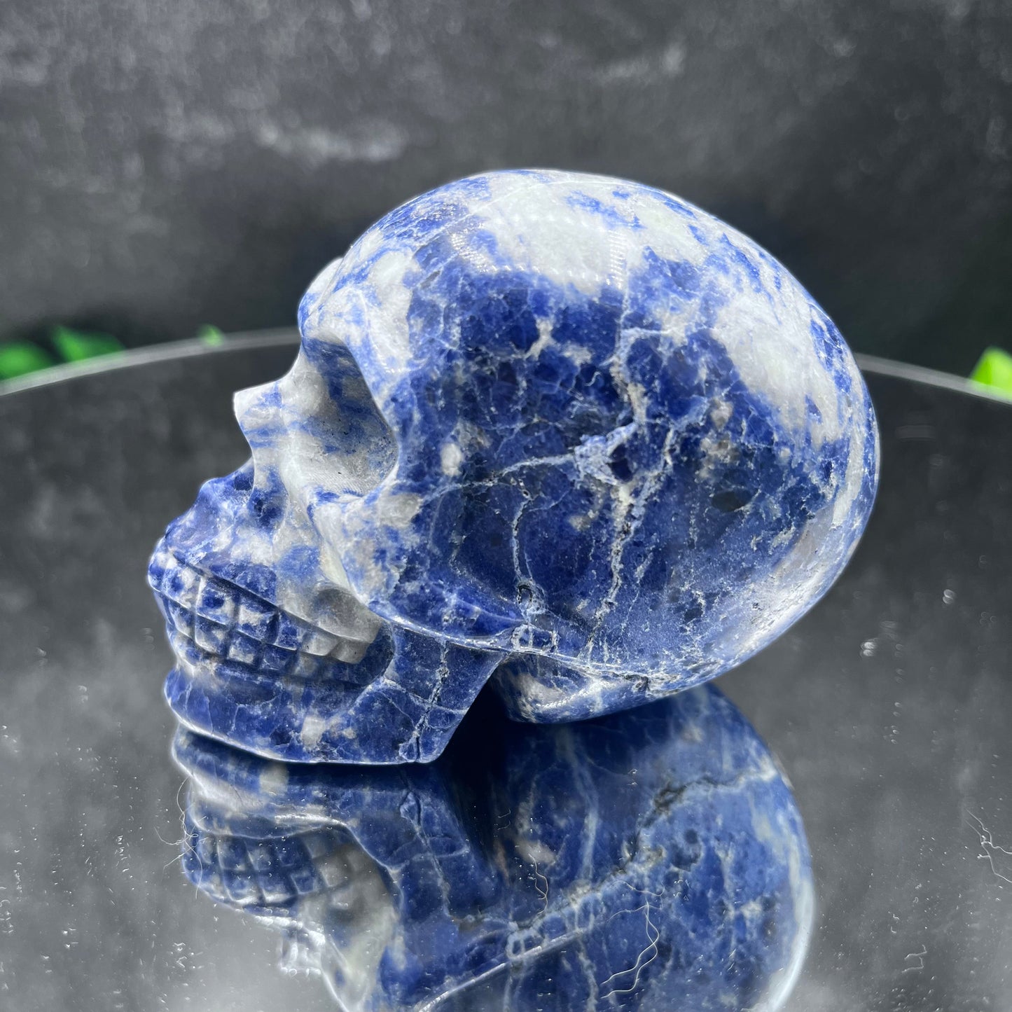 Sodalite Skull