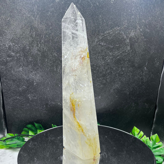 Clear Quartz Tower