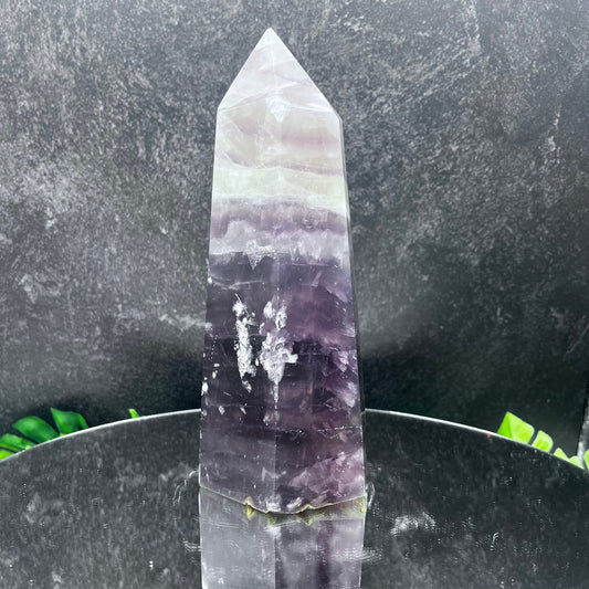 Purple Fluorite Tower