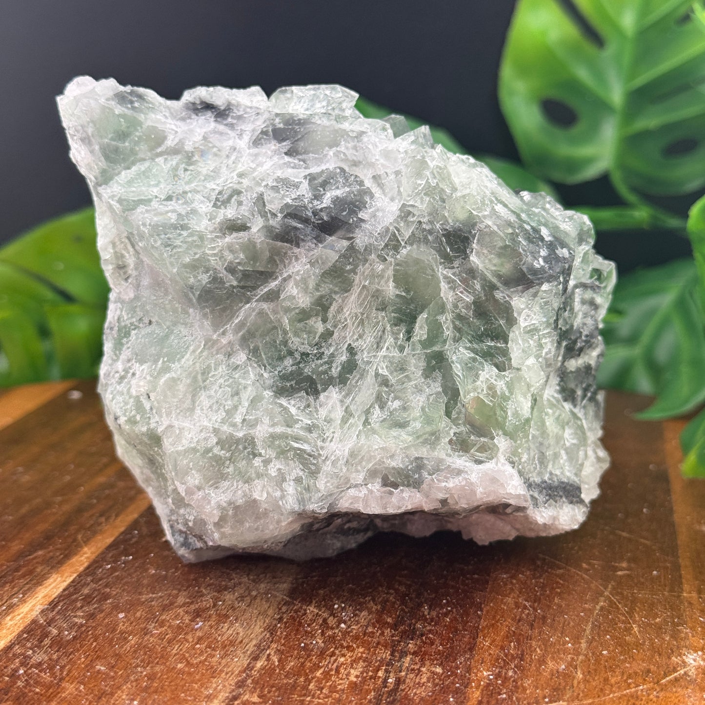 Chunky Glassy Green Fluorite Specimen