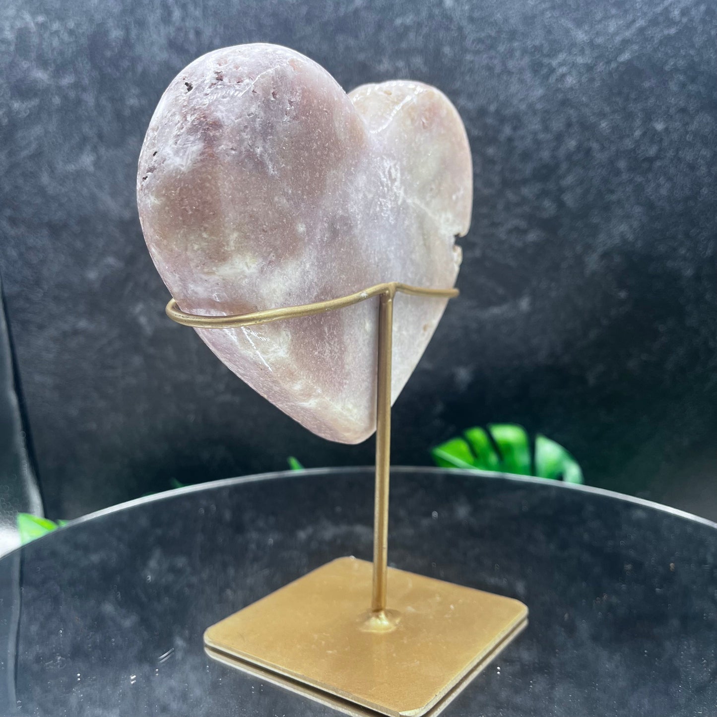Pink Amethyst Heart