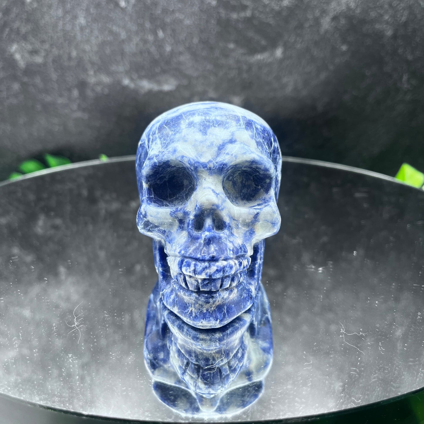 Sodalite Skull