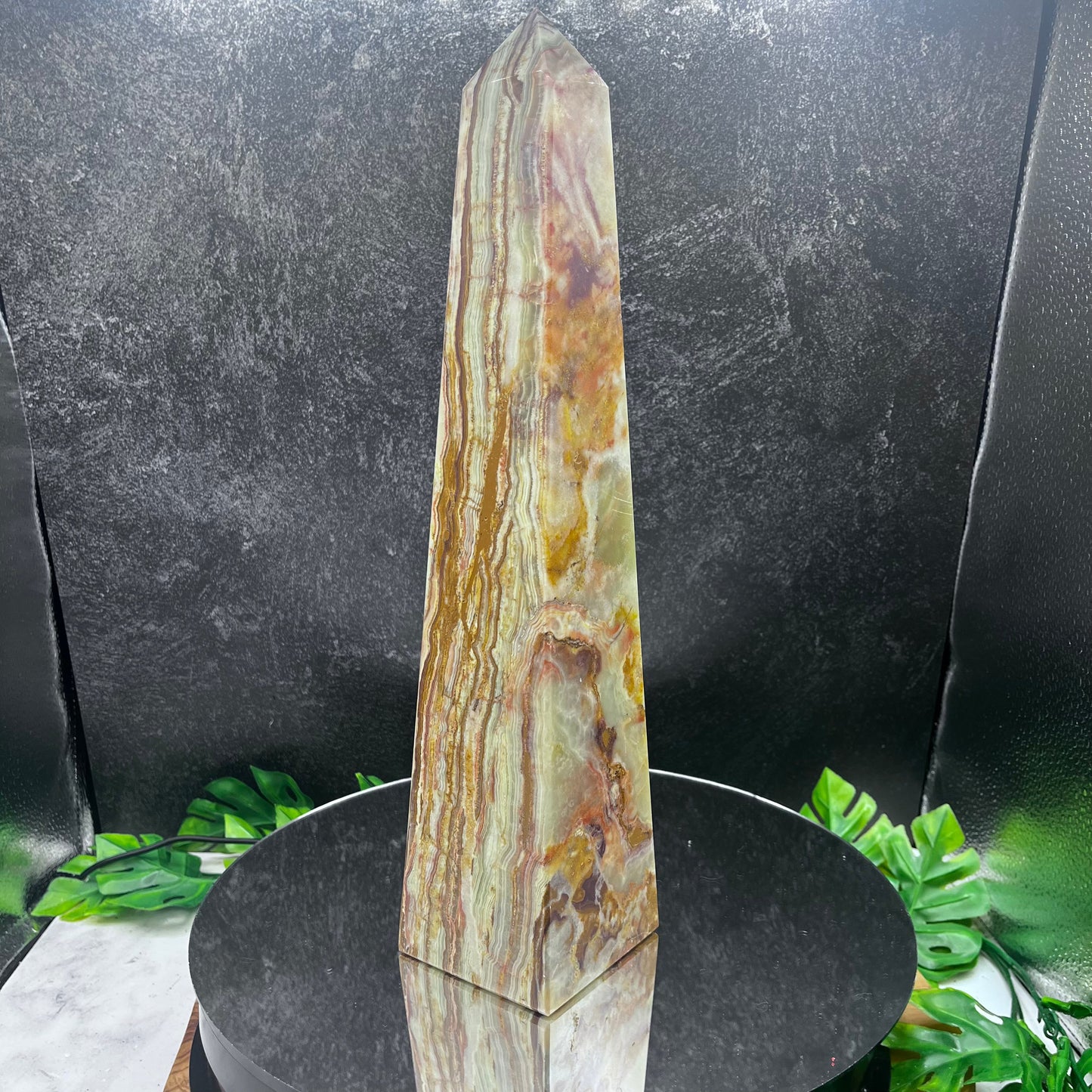 Banded Calcite Tower