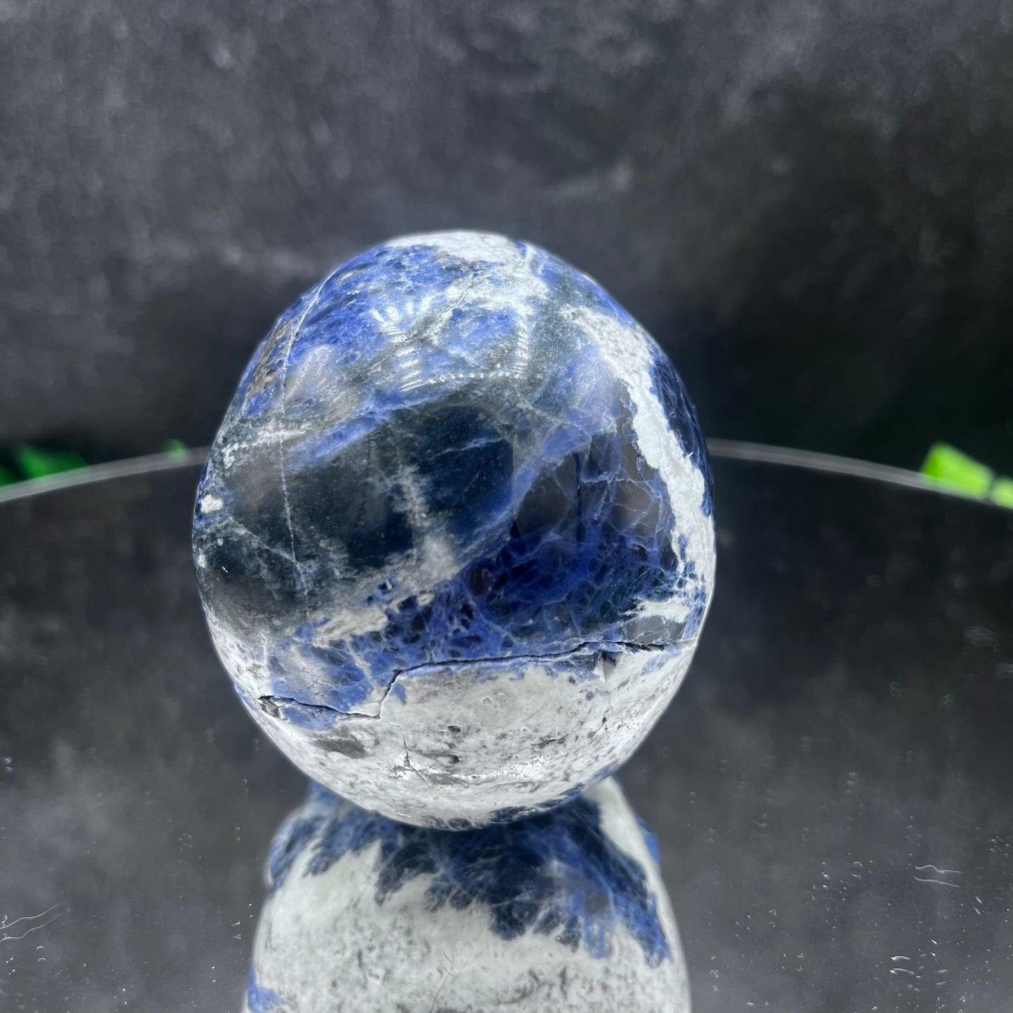 Sodalite Skull