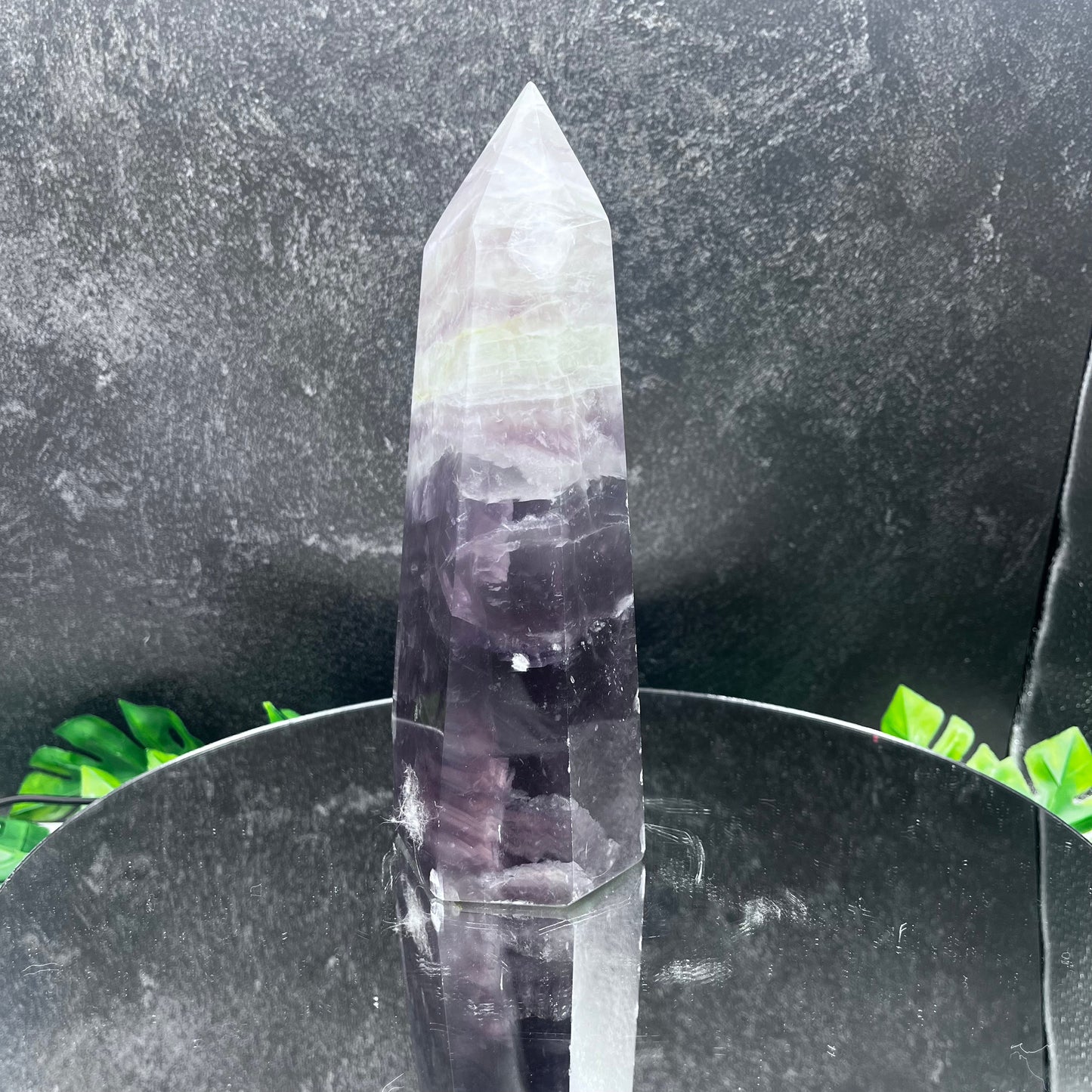 Purple Fluorite Tower