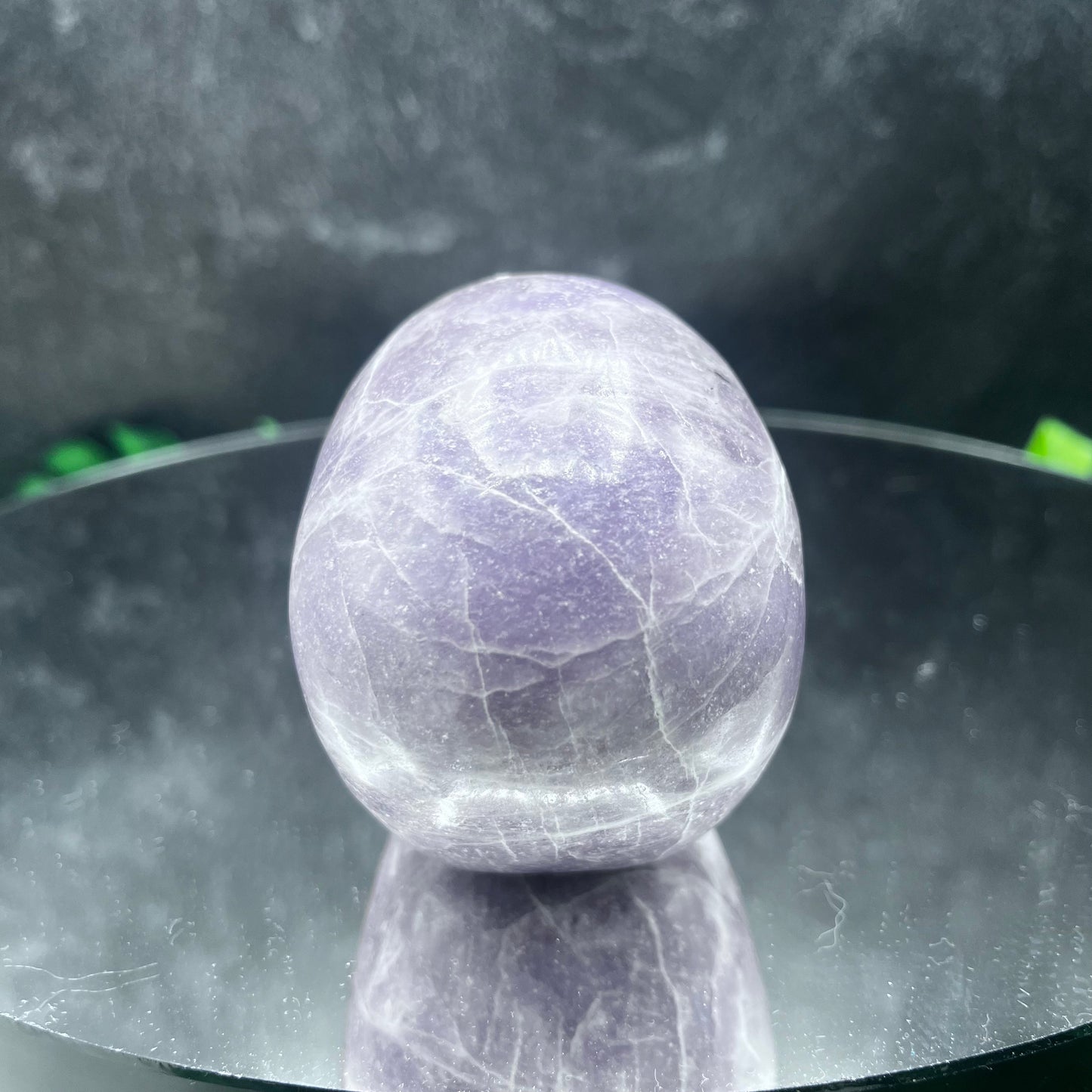 Light Purple Lepidolite Skull