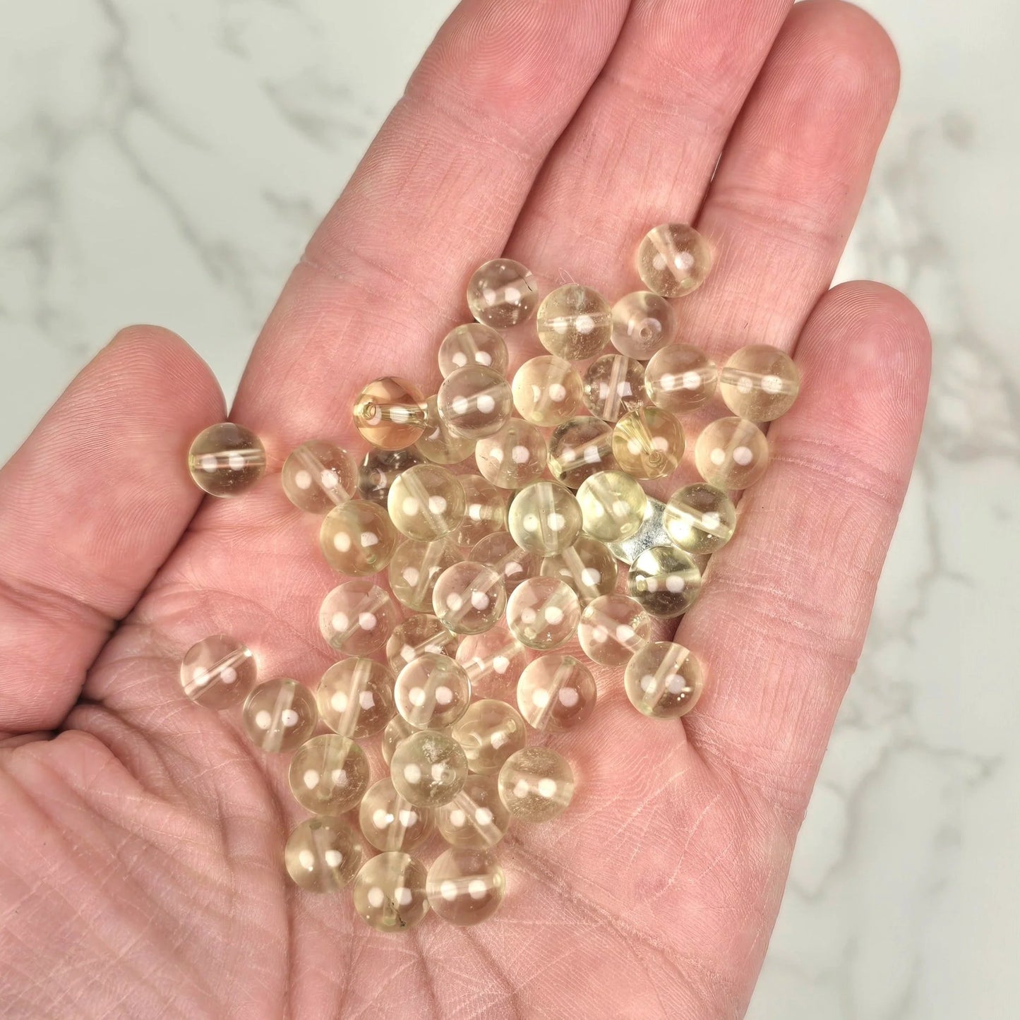 Libyan Desert Glass Bead 8mm