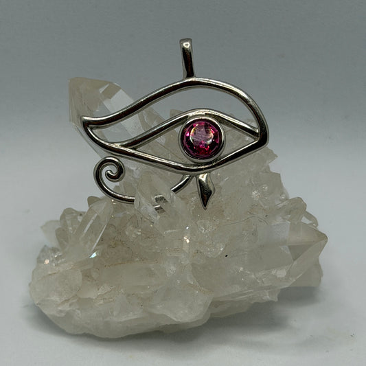 Pink Topaz Eye of Ra