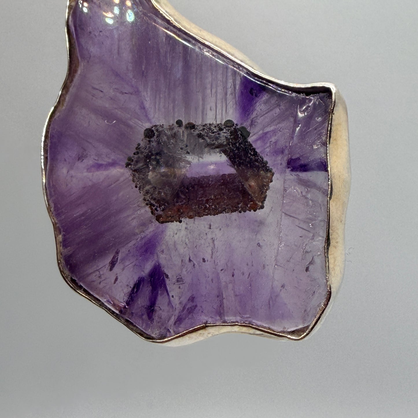 Traphiche Amethyst Pendant