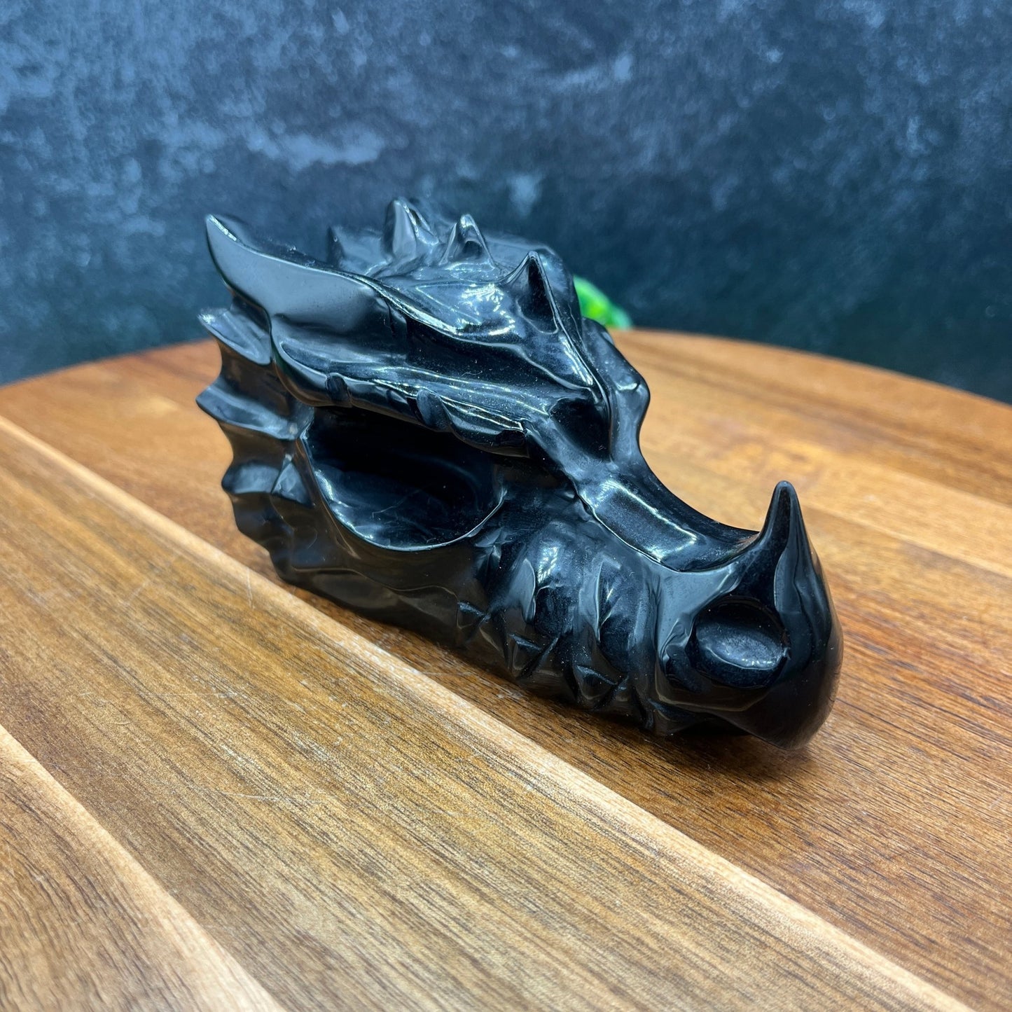 Black Obsidian Dragon - Sage & Magic