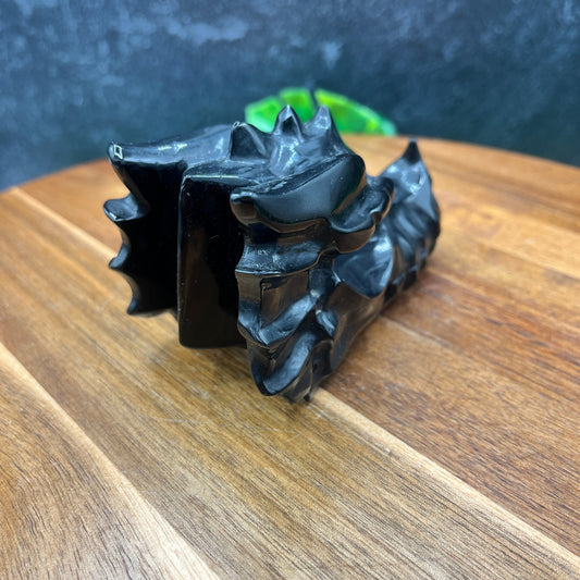 Black Obsidian Dragon - Sage & Magic