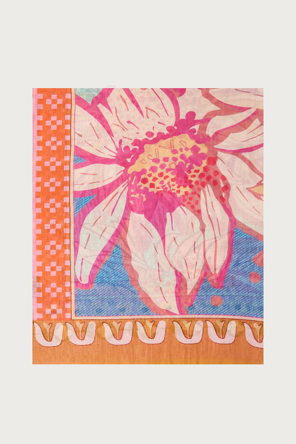 Floral Haze Printed Scarf