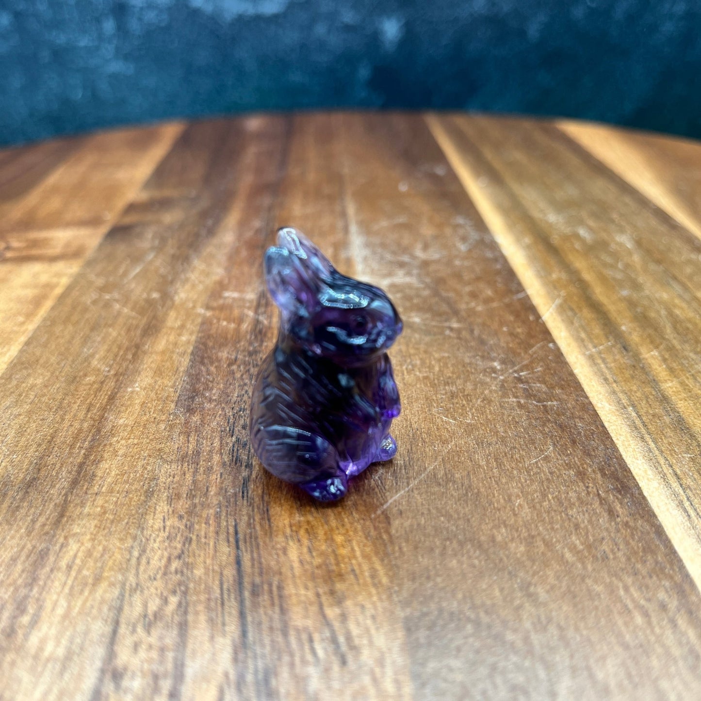 Deep Purple Amethyst Bunny - Sage & Magic