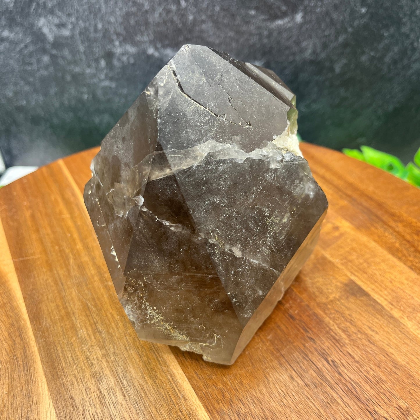 Etched Smoky Quartz Point - Sage & Magic