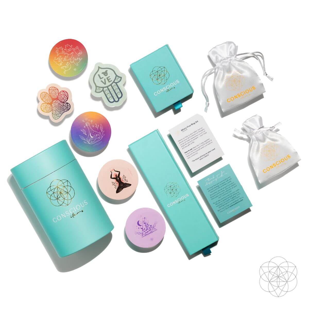 Hamsa Hand of Safe Travels: Aromatherapy Crystal Car Kit