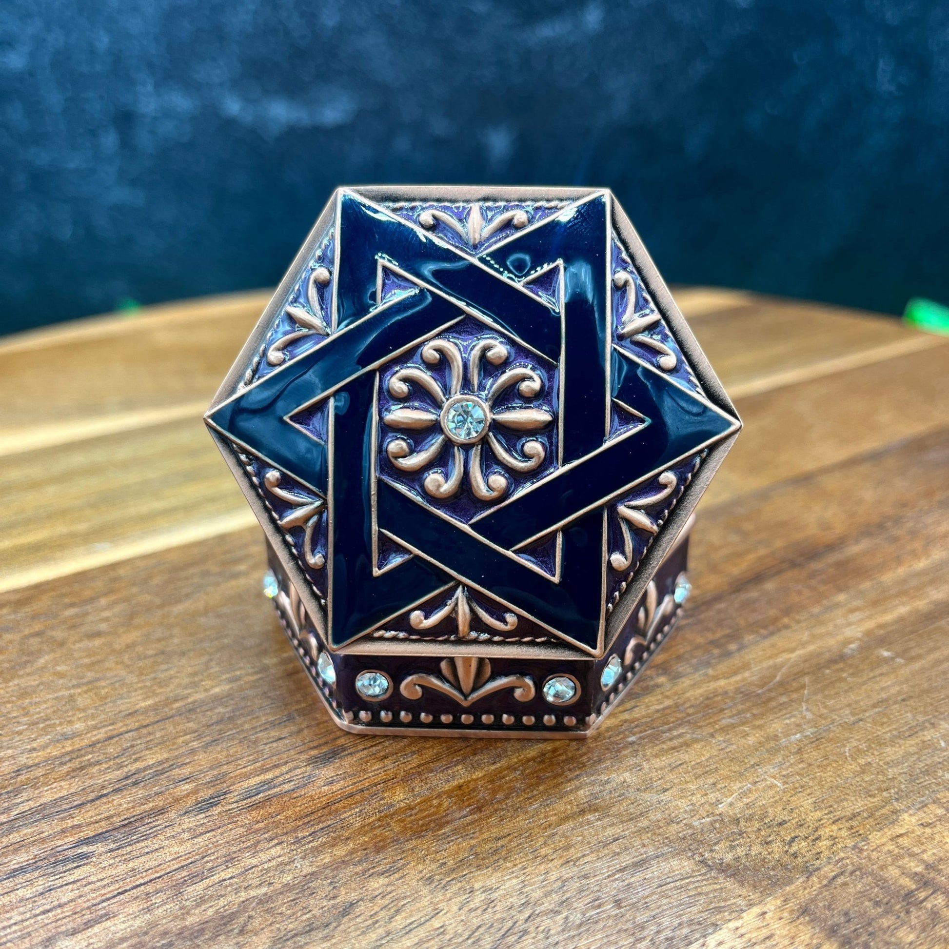 Purple 6 - Pointed Star Decorative Box - Sage & Magic