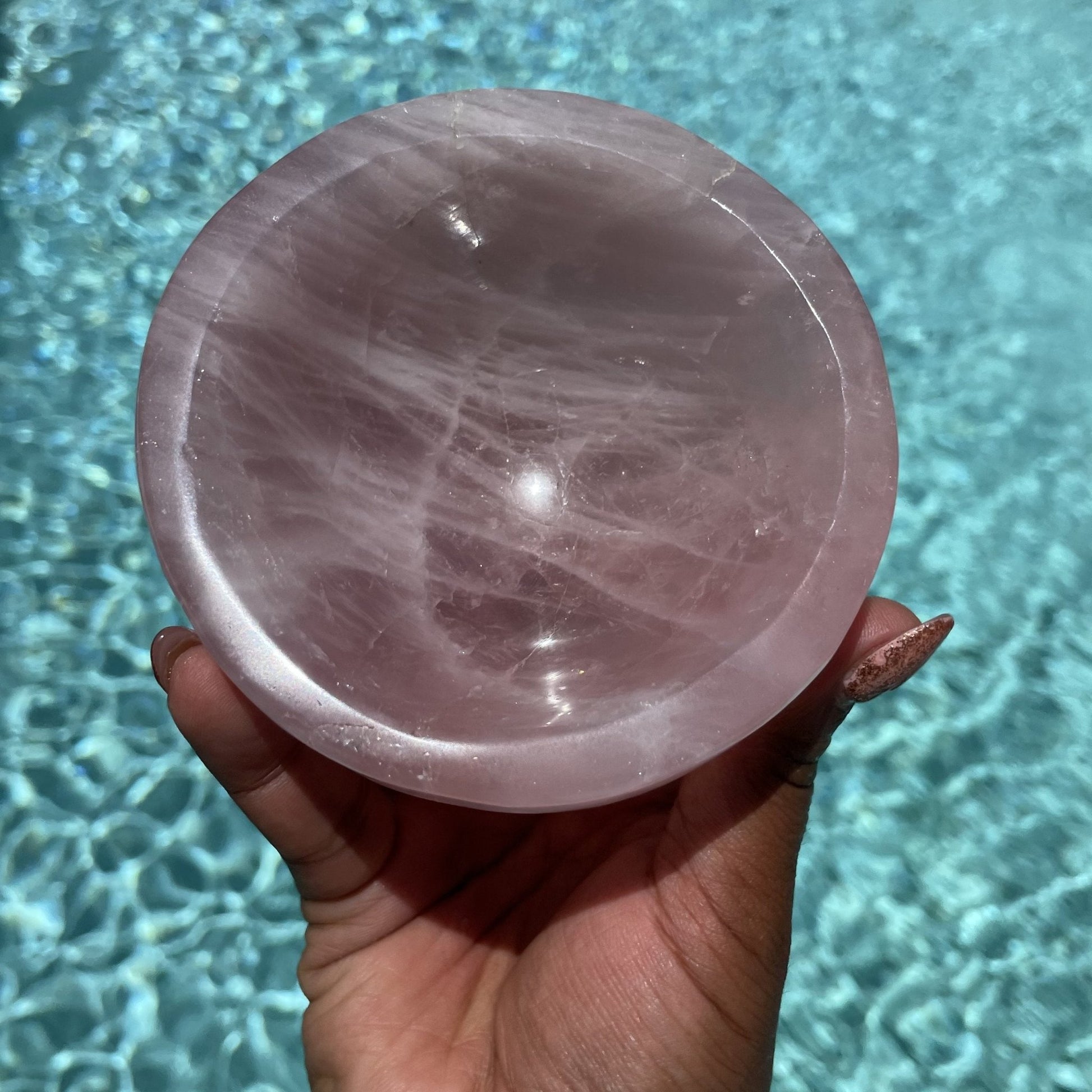 Rose Quartz Rounded Bowl - Sage & Magic