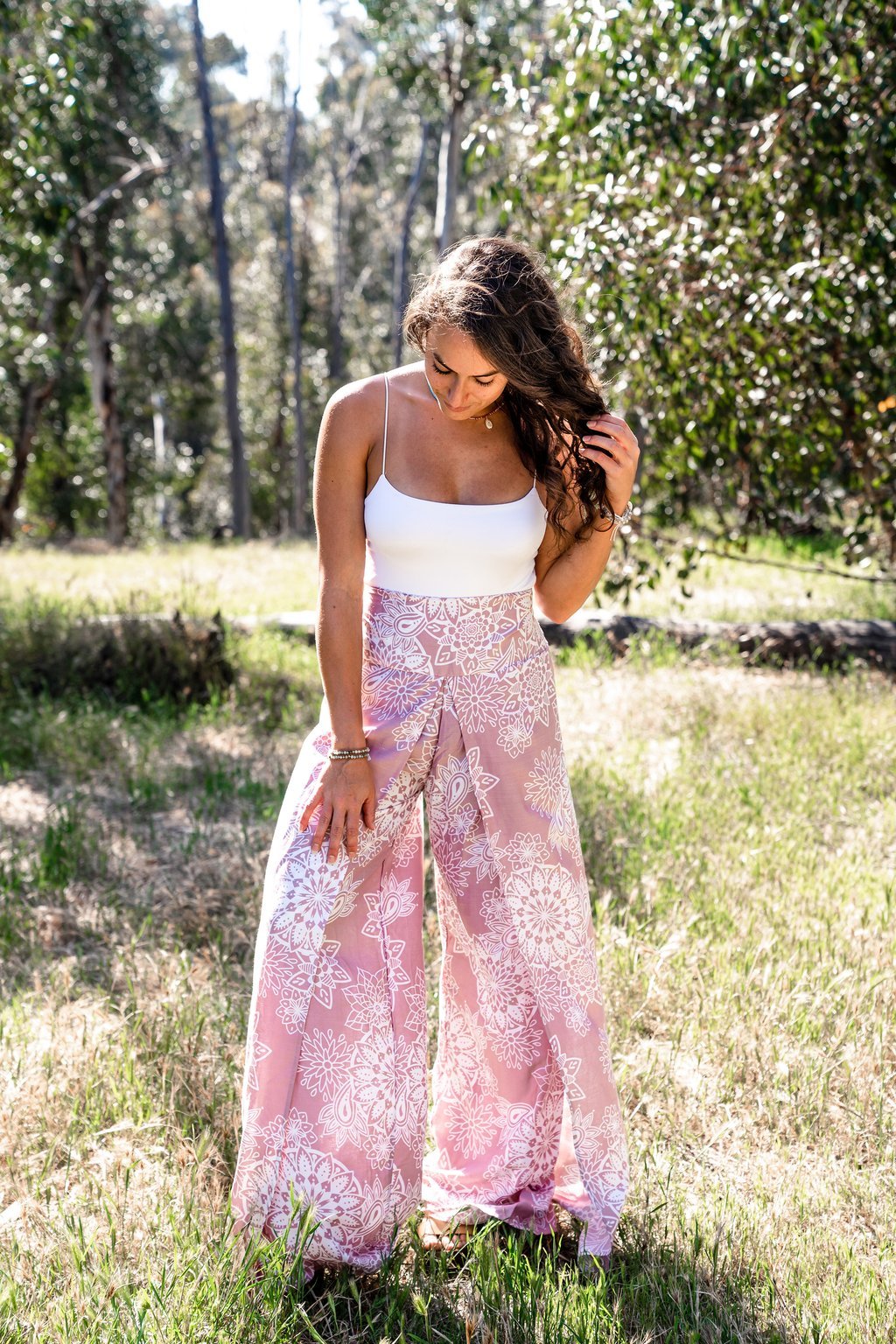 Saint Martin Wrap Pants - Sage & Magic