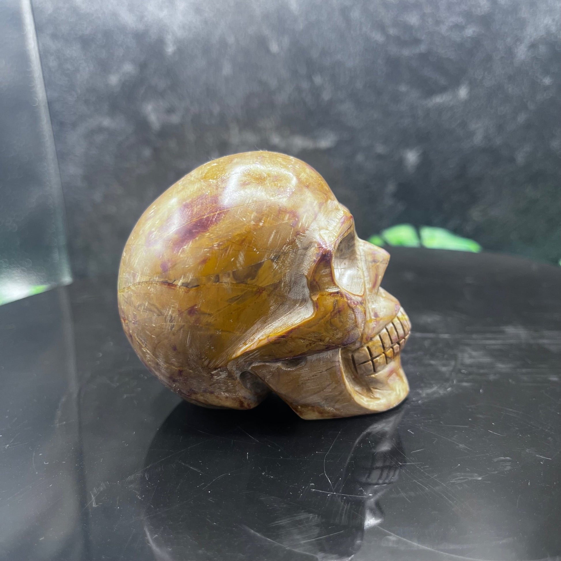 Small Jasper Skull - Sage & Magic