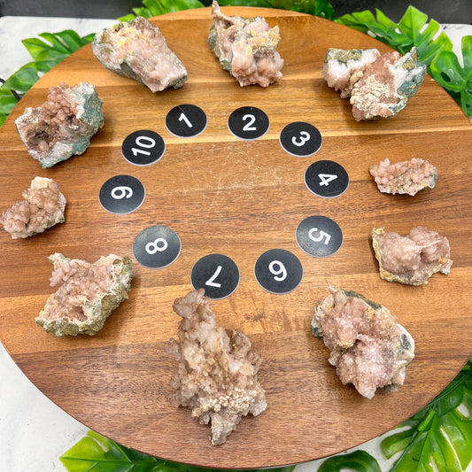 Small Peruvian Crystalized Pink Quartz - Sage & Magic