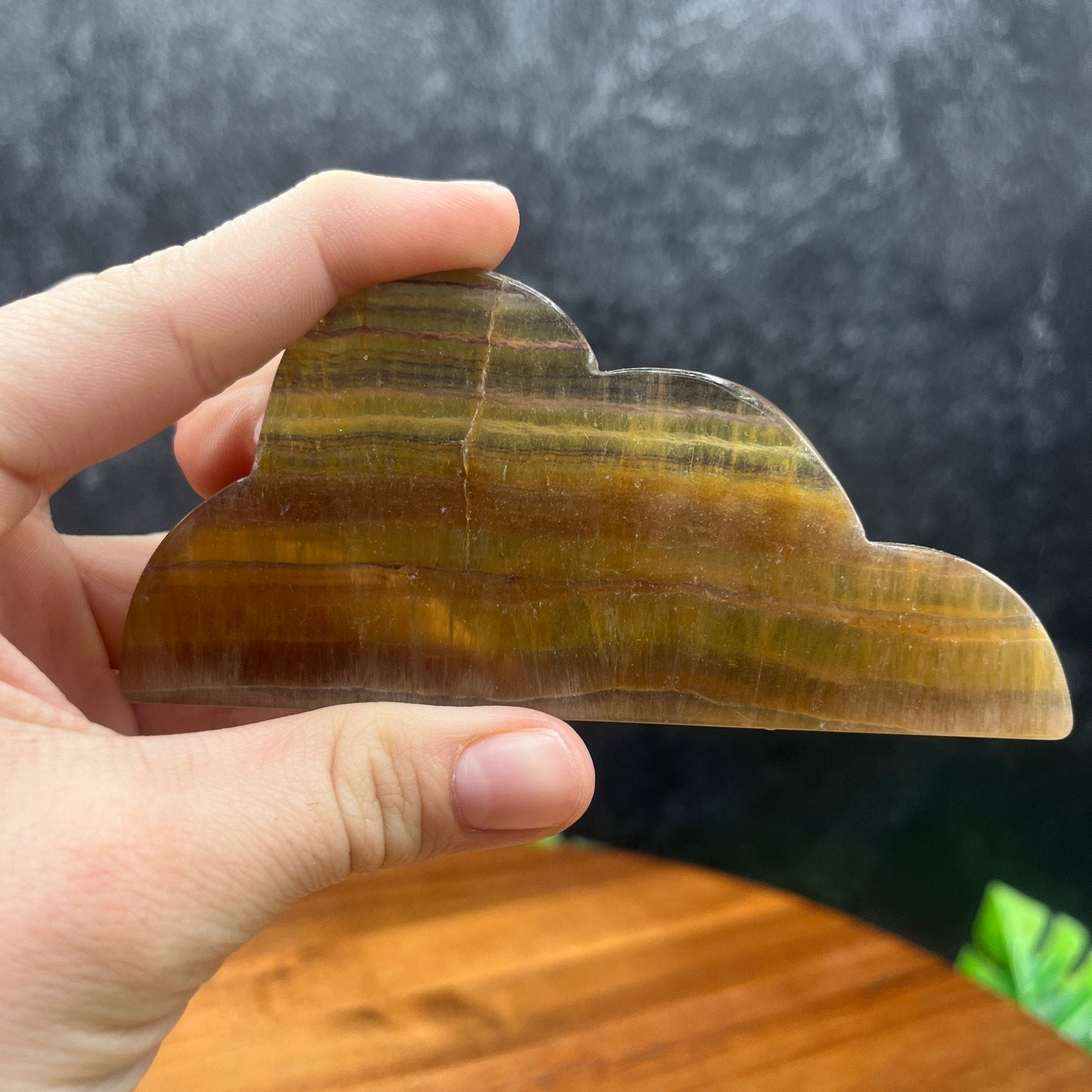 Yellow Fluorite Cloud - Sage & Magic