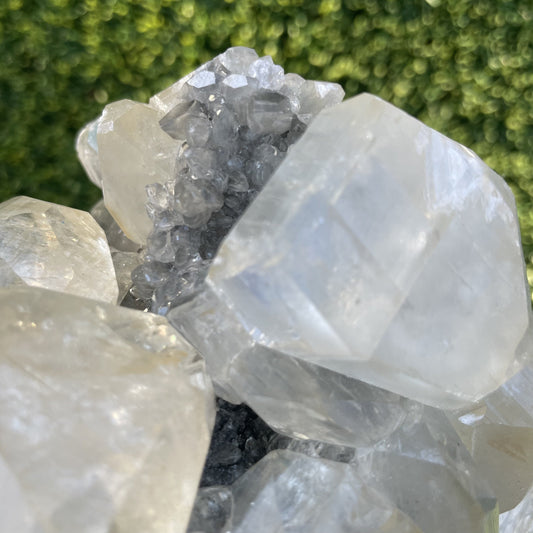 Large Octahedral Clear Calcite Specimen
