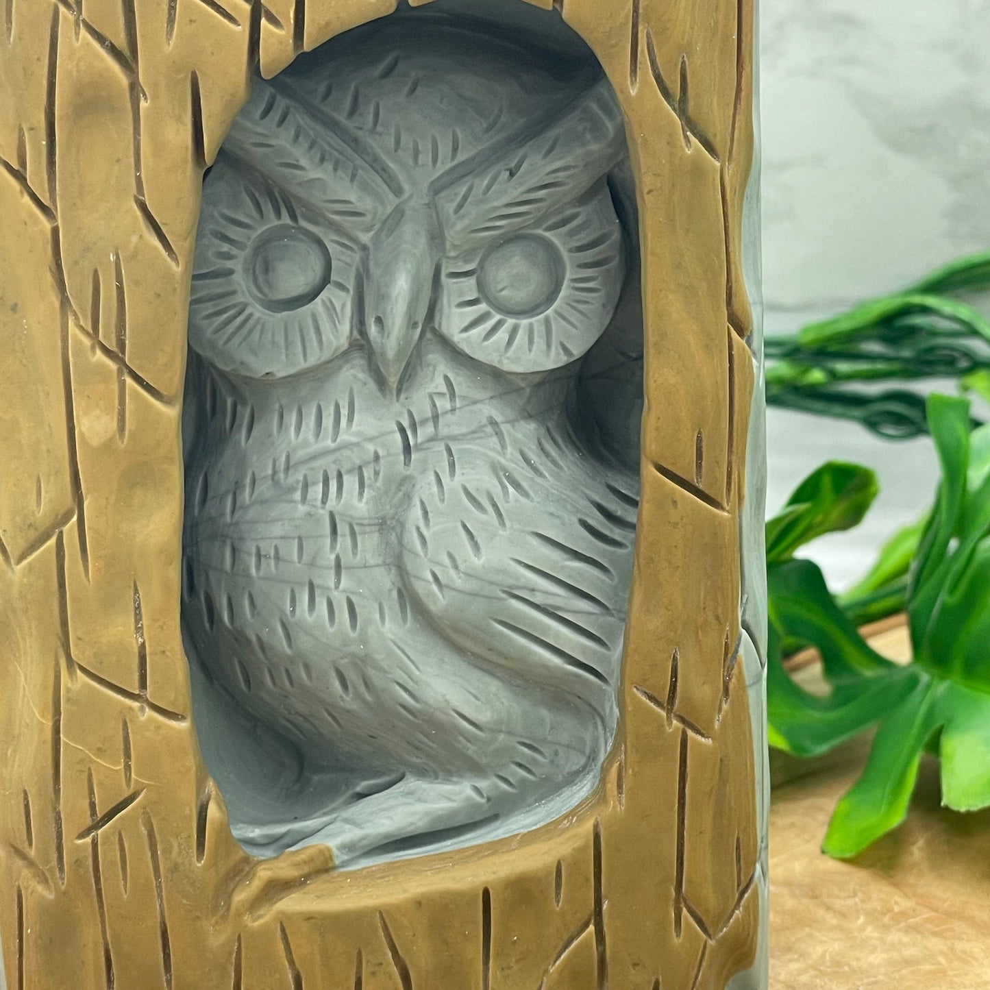 Songhua Jasper Owl in Tree