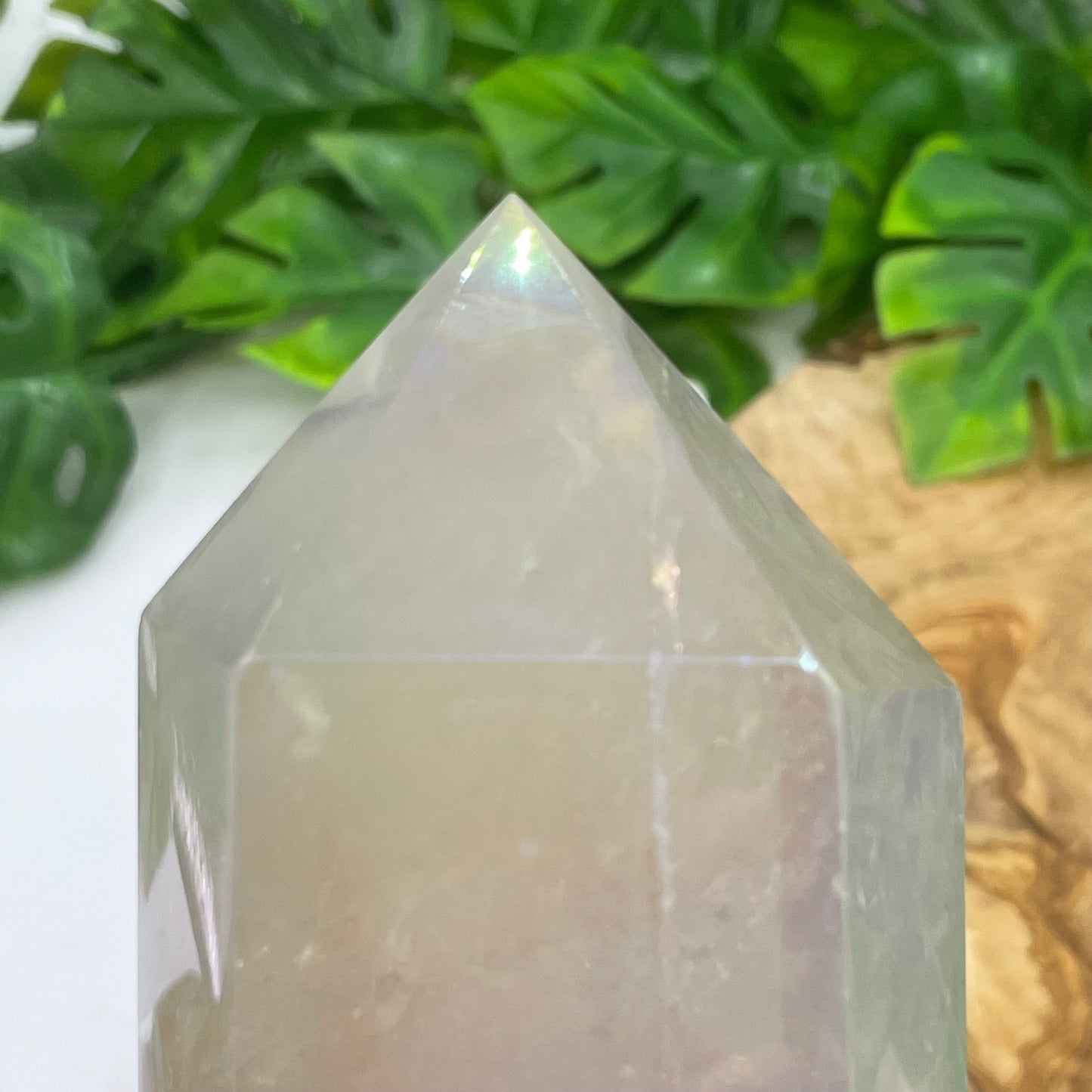 Large Clear Aura Quartz DT