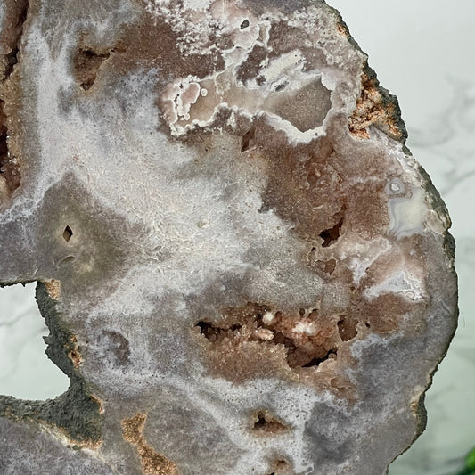 Pink Amethyst Freeform with Stand