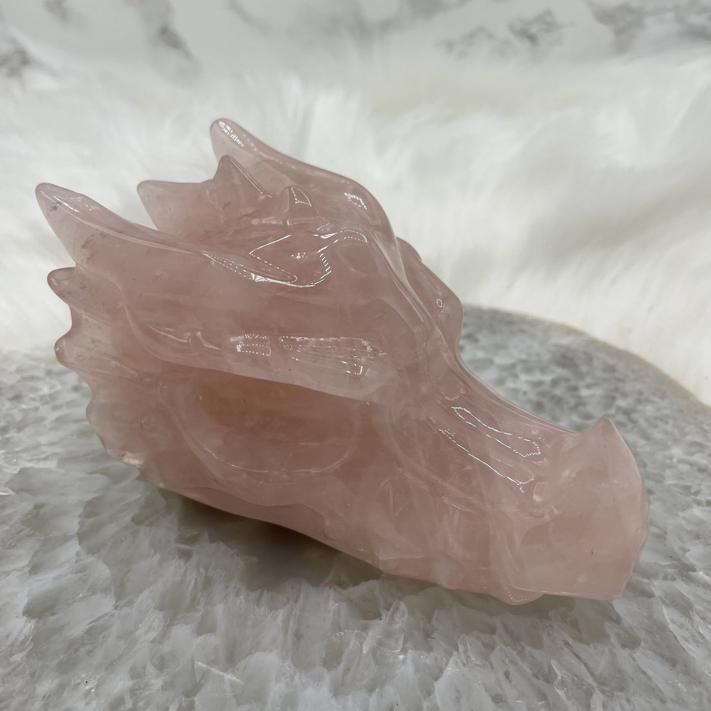 Crystal Dragon Skull