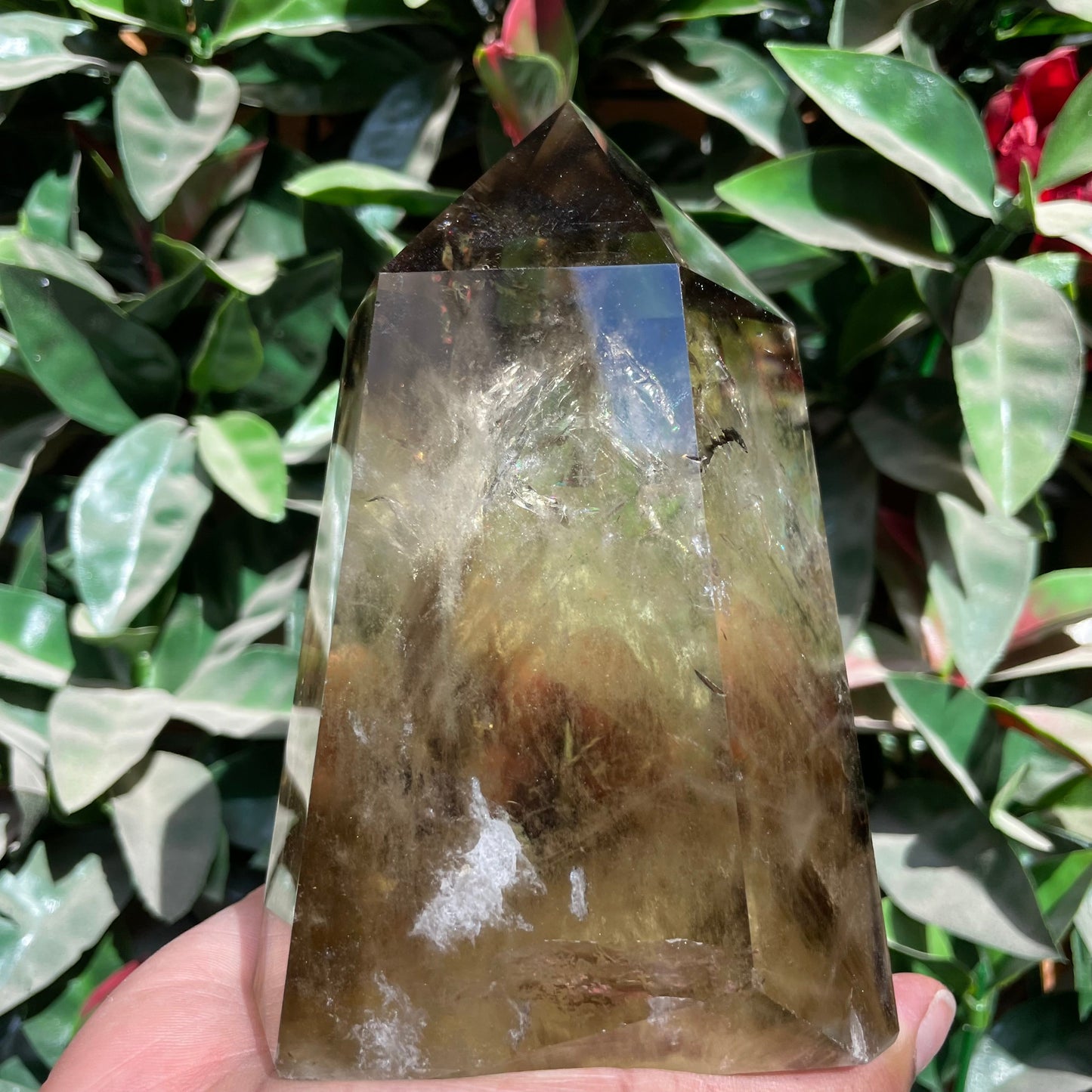 Chunky Madagascar Citrine Tower