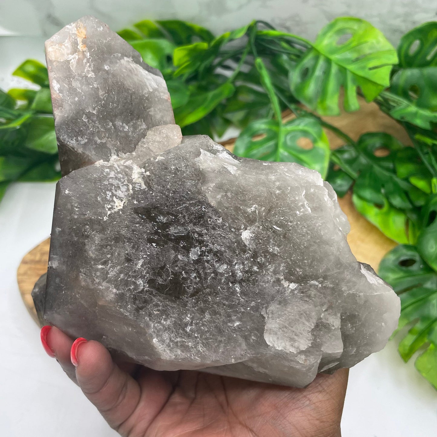 Brazilian Smoky Quartz Cluster