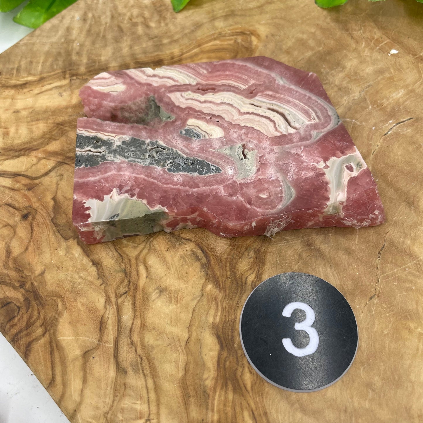 Rhodochrosite Slab