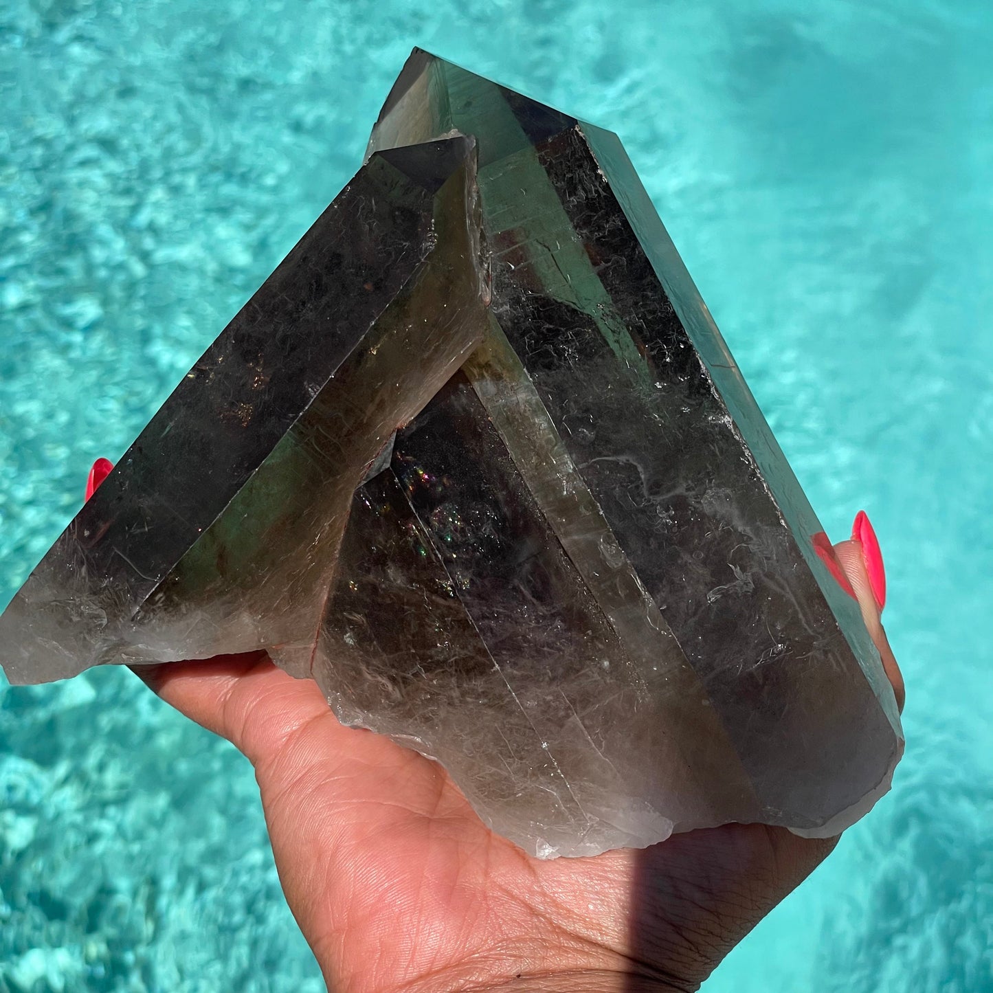 Brazilian Smoky Quartz Cluster