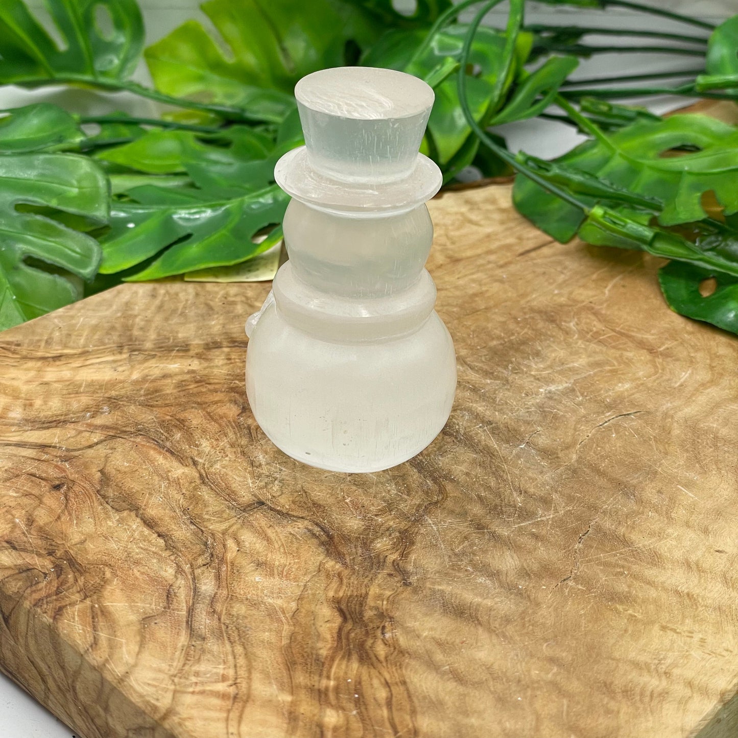 Selenite Snowman
